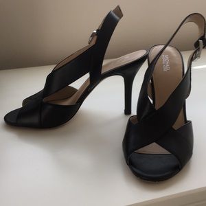 Black Michael Kors heels